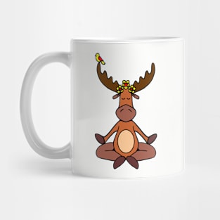 Meditating moose Mug